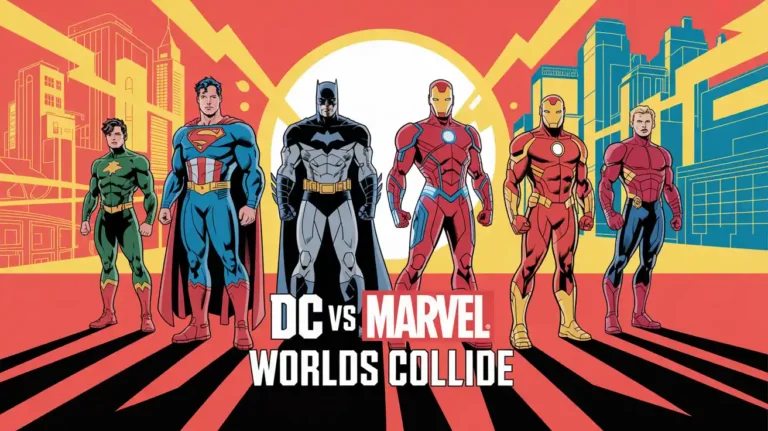 Six Characters from DC Comics with Marvel Equivalents